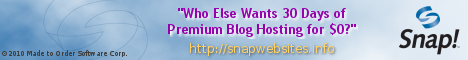 Who Else Wants 30 Days of Premium Blog Hosting for $0? by Made to Order Software Corporation