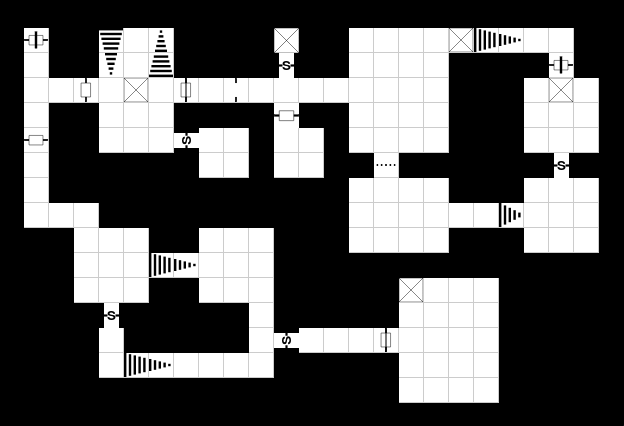 Example of D&D drawn with my Dungeon Map Designer
